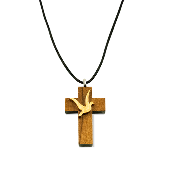 Croix Noyer Et Colombe Érable