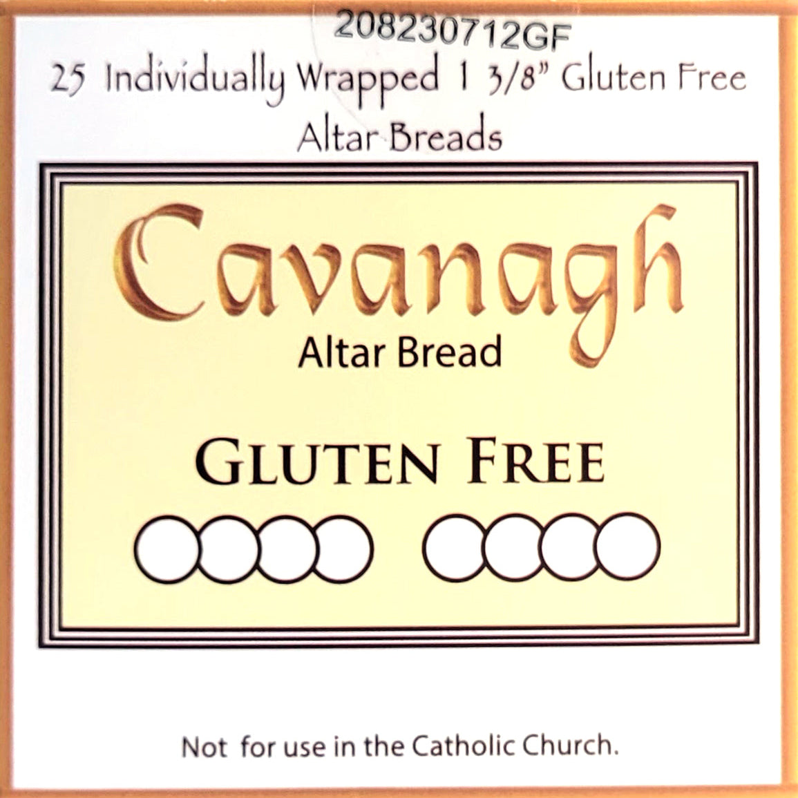 Hosties sans gluten - Boîte de 25