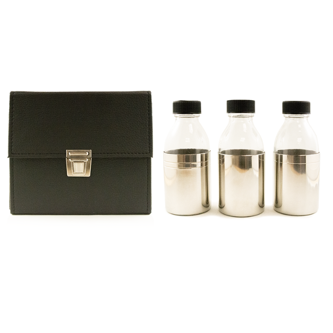 Réserve Pour Stes-Huiles Verre Et Métal