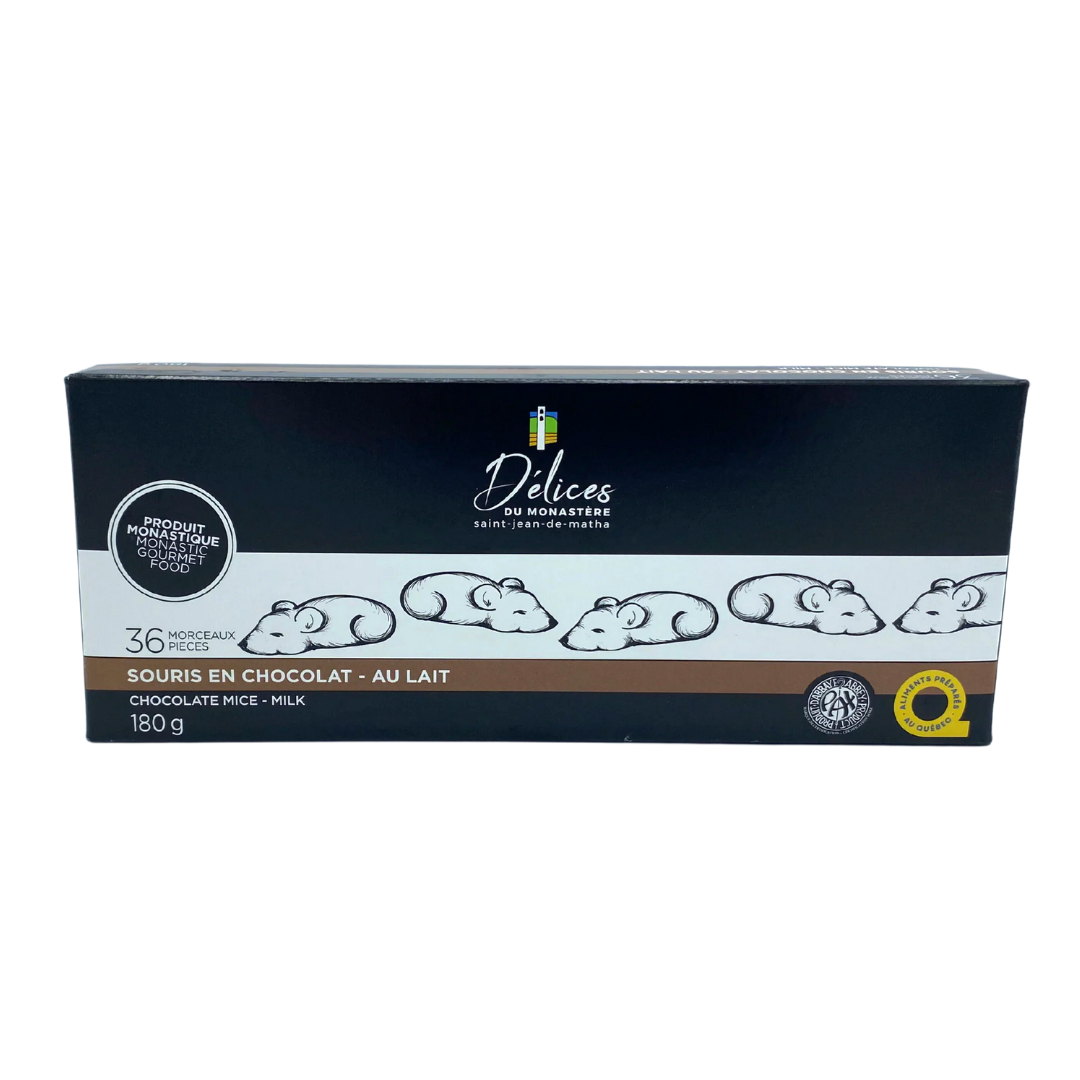 Souris en chocolat au lait - Boîte de 36