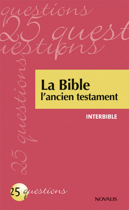 La Bible. L'ancien testament (numérique PDF)