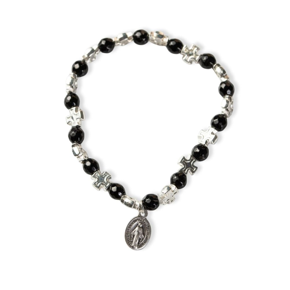 Bracelet en pierre d'agate