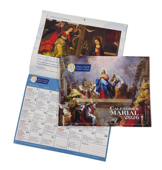 Calendrier Marial 2026