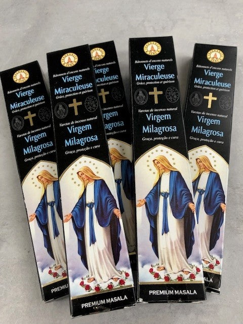 Encens Vierge Miraculeuse en bâton (boîte de 20)
