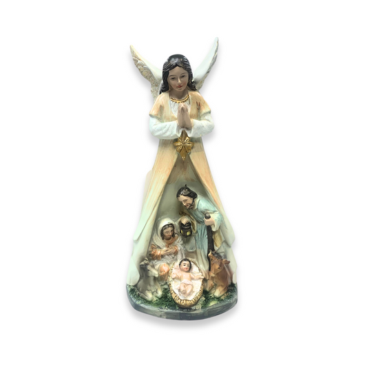 Statuette Ange gardien - Sainte Famille