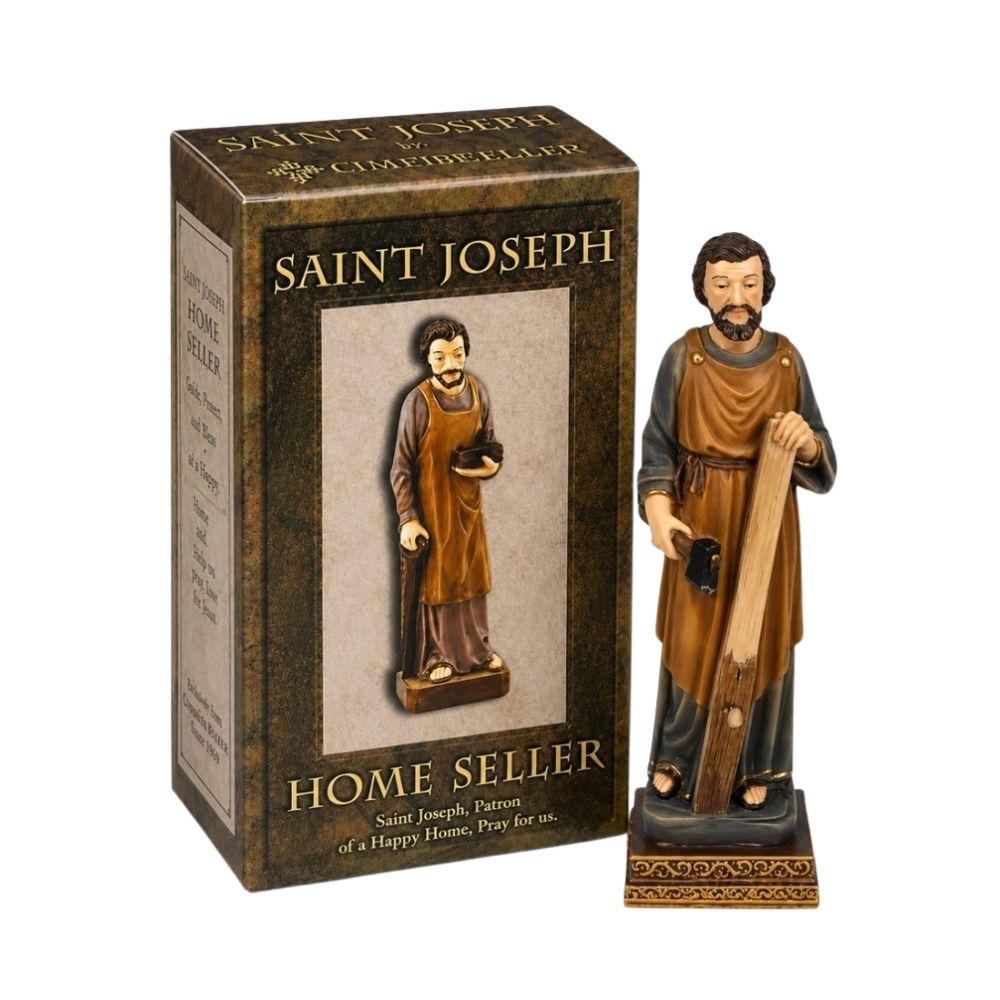 Statue St-Joseph vente de maison de 4''/4''