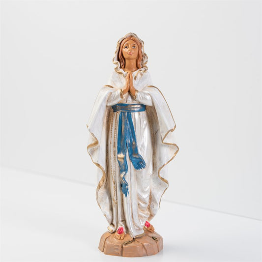 Statue Notre-Dame de Lourdes - 7" Fontanini