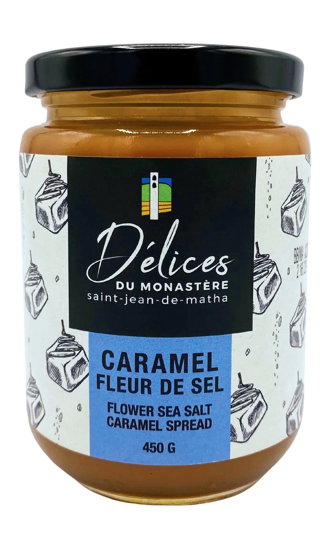 CARAMEL FLEUR DE SEL 450 GR