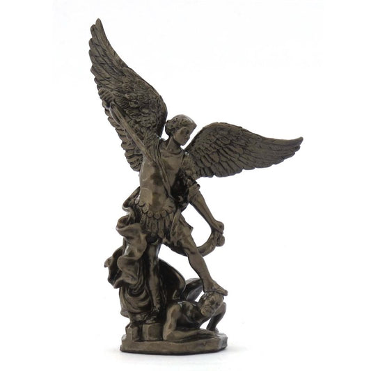 STATUE ST-MICHEL BRONZE 4''