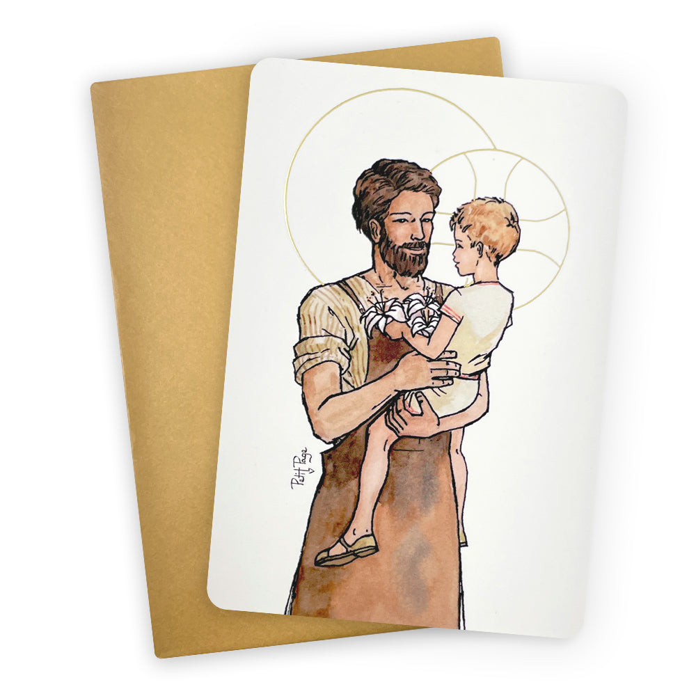 Carte double Petit Page - Saint-Joseph