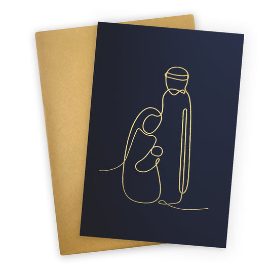 Carte double Emany - Sainte famille