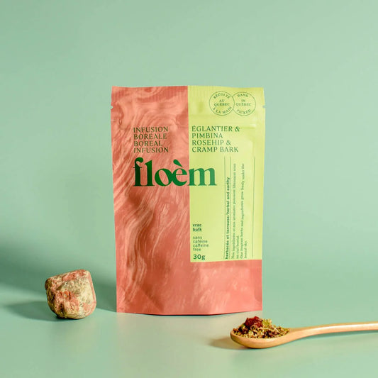 Tisane - Églantier & pimbina, Vrac 30g