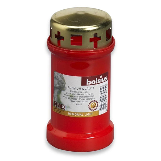 Bougie rouge commémorative 50 heures