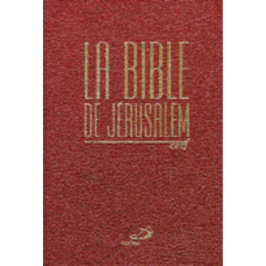 Bible de Jérusalem, La - (couleur fauve)