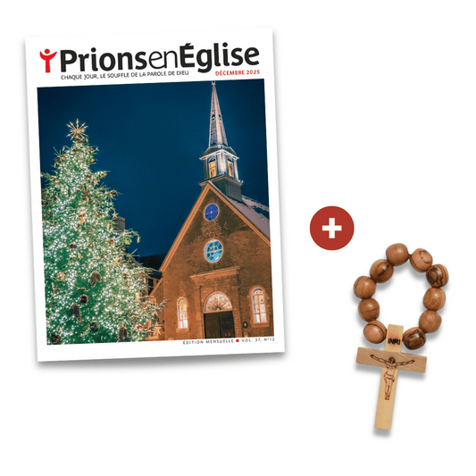 Prions en Église, édition mensuelle - OFFRE DE NOËL!