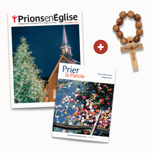 Prions en Église + Prier la Parole - OFFRE DE NOËL!