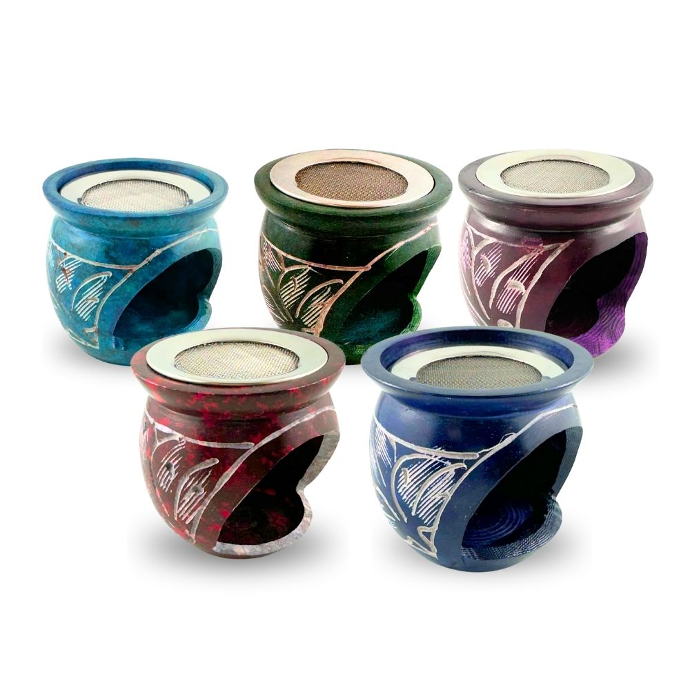 Petit brûleur en pierre de savon