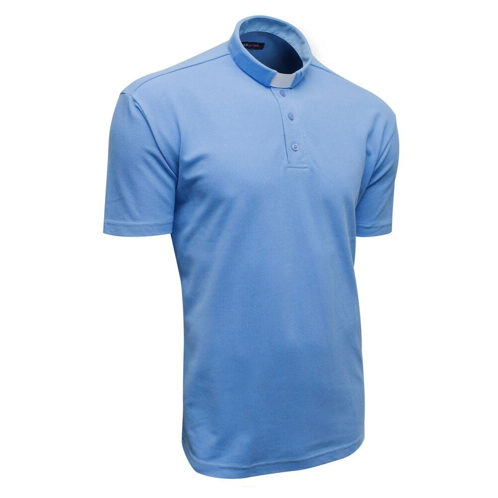 Polo manches courtes - Bleu pâle