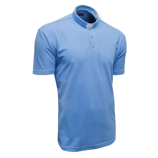 Polo manches courtes - Bleu pâle