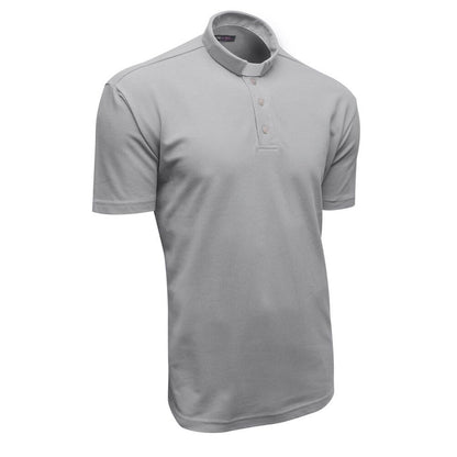 Polo manches courtes - Gris pâle