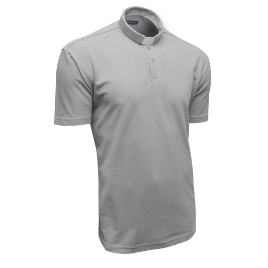 Polo manches courtes - Gris pâle