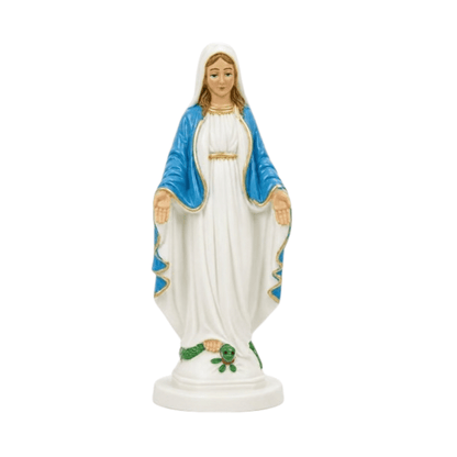 Statue sainte-Vierge en plastique 6"