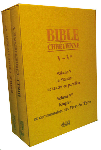 Bible Chrétienne Tome V