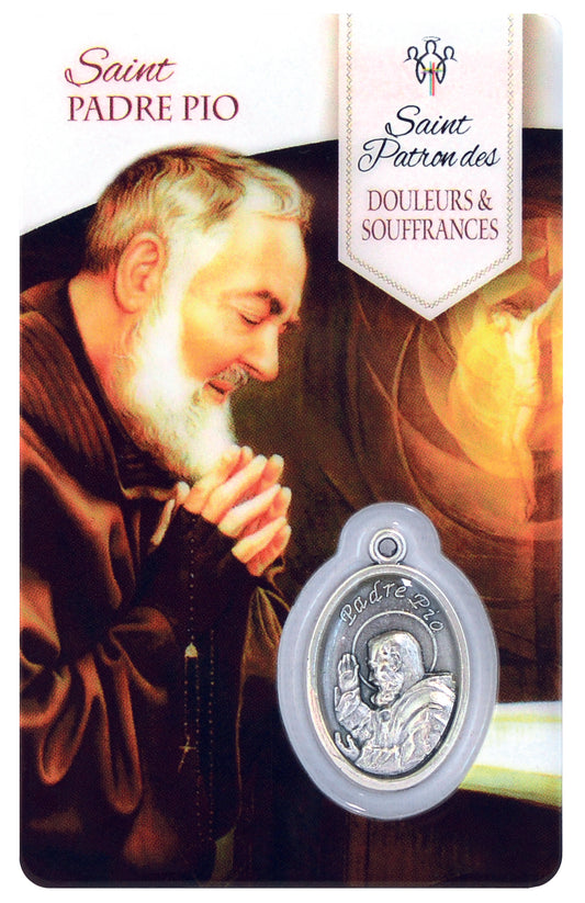 Carte de prière | Saint Padre Pio