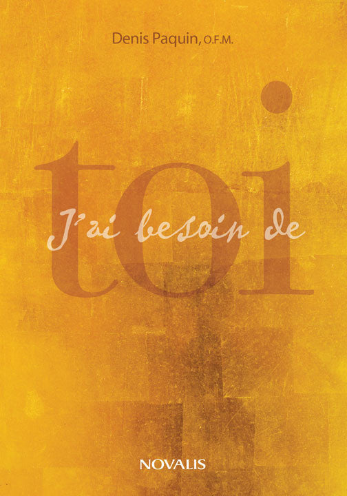 J'ai besoin de toi (numérique PDF)