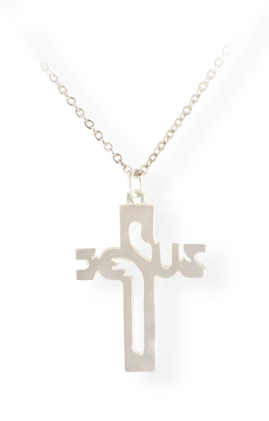 Pendentif Croix Stylisée En Nacre