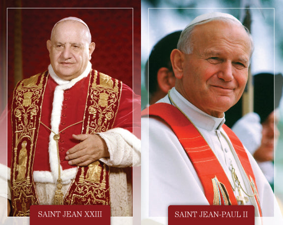 Assemblage Jean-Paul II et Jean XXIII