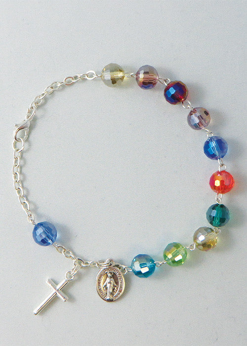 Chapelet Bracelet Multicolore